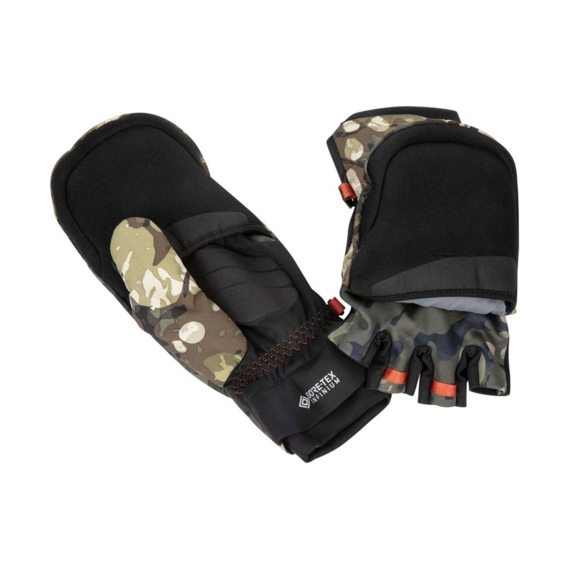 Simms Gore-Tex Exstream Foldover Mitt S Black