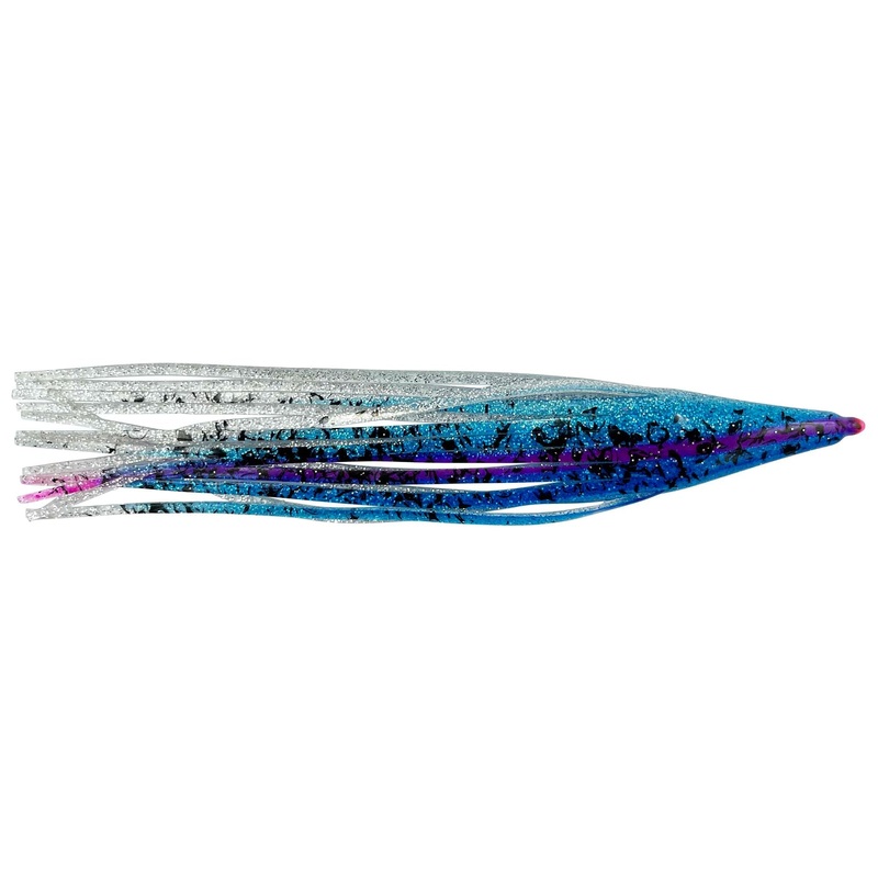 Billmark Octopus Skirt 10″ Trolling Lure Skirt #11 Blue/Purple