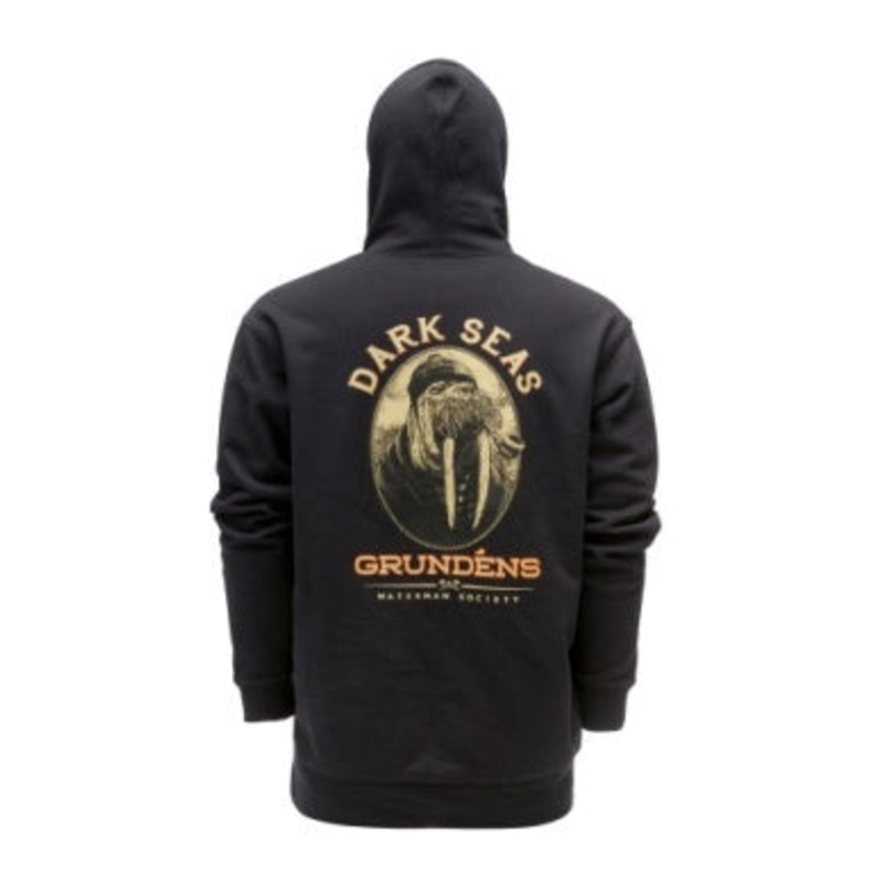 Dark Seas X Grundens Seaworthy Hoodie SM Black