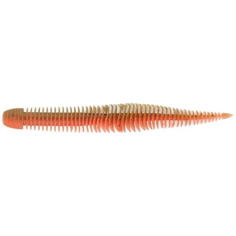 Geecrack Bellows Stick Green Pumkin Bite Orange #395 4.8″ 6pk