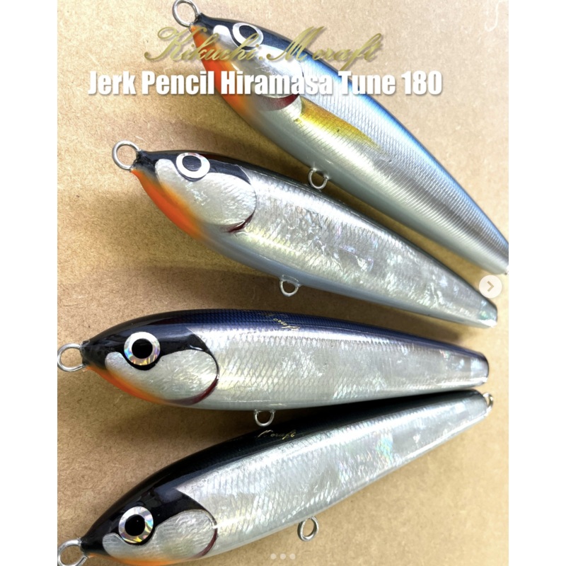 Kikuchi M Craft JERK PENCIL Hiramasa Tune 180 Dark Blue Back (Aluminum)