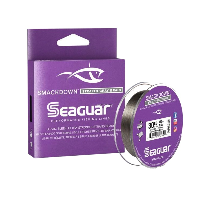 Seaguar Smackdown – Stealth Gray – 15# – 150yds