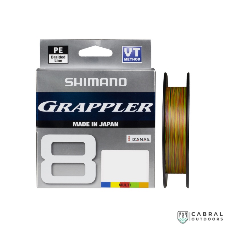 Shimano Grappler 8 Premium PE | 300 m  | Multicolour 0.10 mm | 16.8 lb