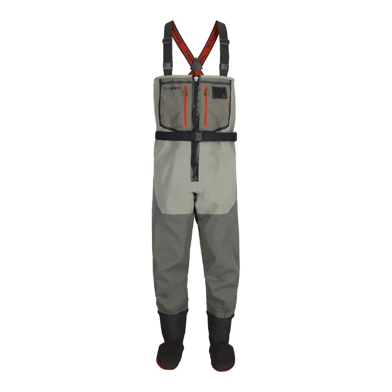 Simms Freestone Z Waders Stockingfoot L 9-11 SMOKE