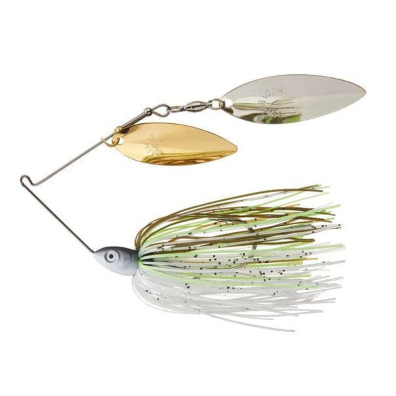 Dirty Jigs Compact Double Willow Spinnerbait Sexy Guntersville Shad 3/8oz