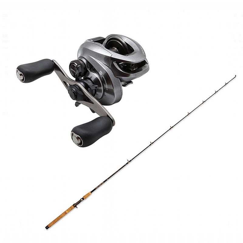Shimano Chronarch MGL151 XG Left Hand with PGC 8-17 6’6″ CHAOS Gold Combo