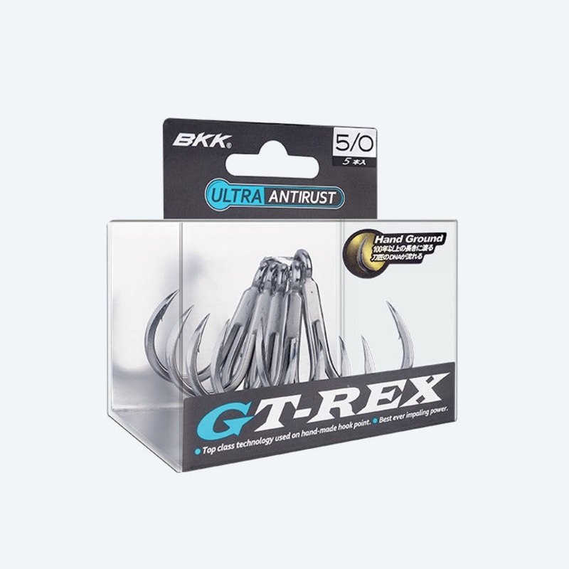 BKK GT Rex Treble Hook 5/0 5-pack