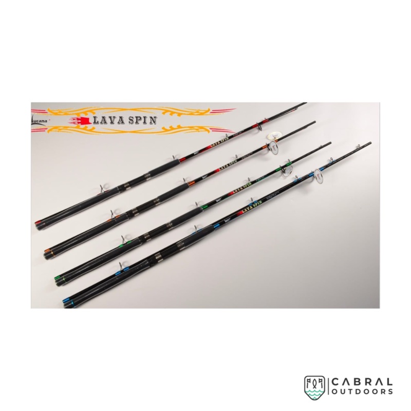 Lucana Lava Spin 7ft-9ft Spinning Rod 7ft