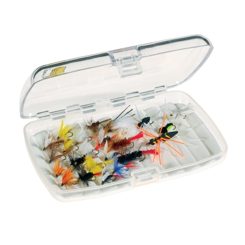 Plano Fly Storage Box With Foam Clear Large