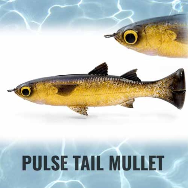 Savage Gear Pulse Tail Mullet Lure 5in DARK MULLET