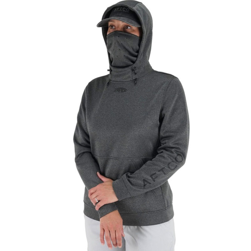 AFTCO Women’s Reaper Sweatshirt Charcoal Heather XSmall