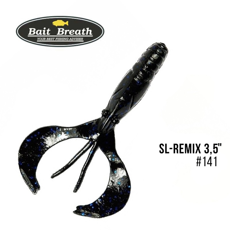 Bait Breath SL- Remix 3.5″ (8.7 cm) – 8pc 104