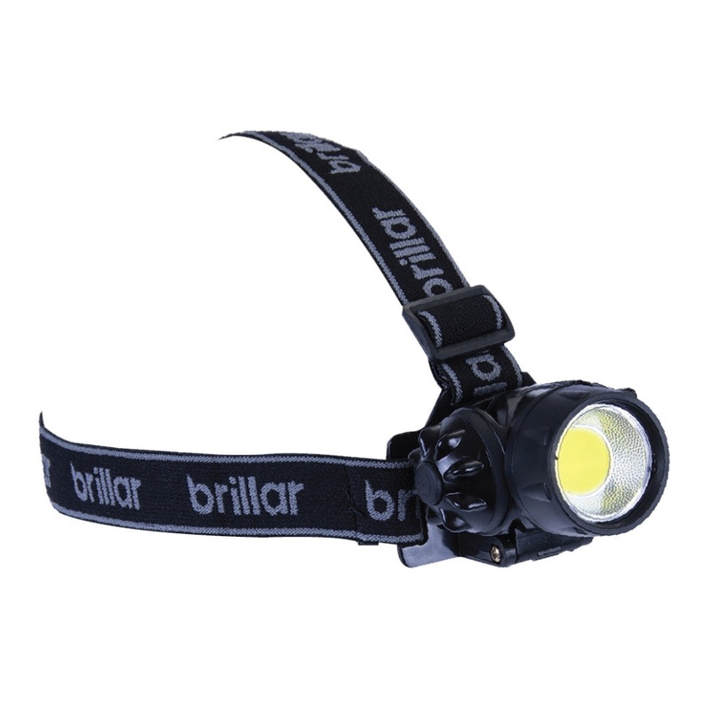 Brillar 3 Mode Headlamp With Cob Led 180LM