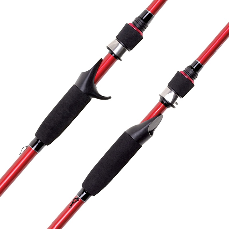 Eagle Claw 2.5 Bass Rods Spinning 6’10” Medium Light