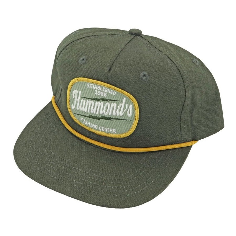 Hammond’s Hat Old School Olive Gold Lighting Patch