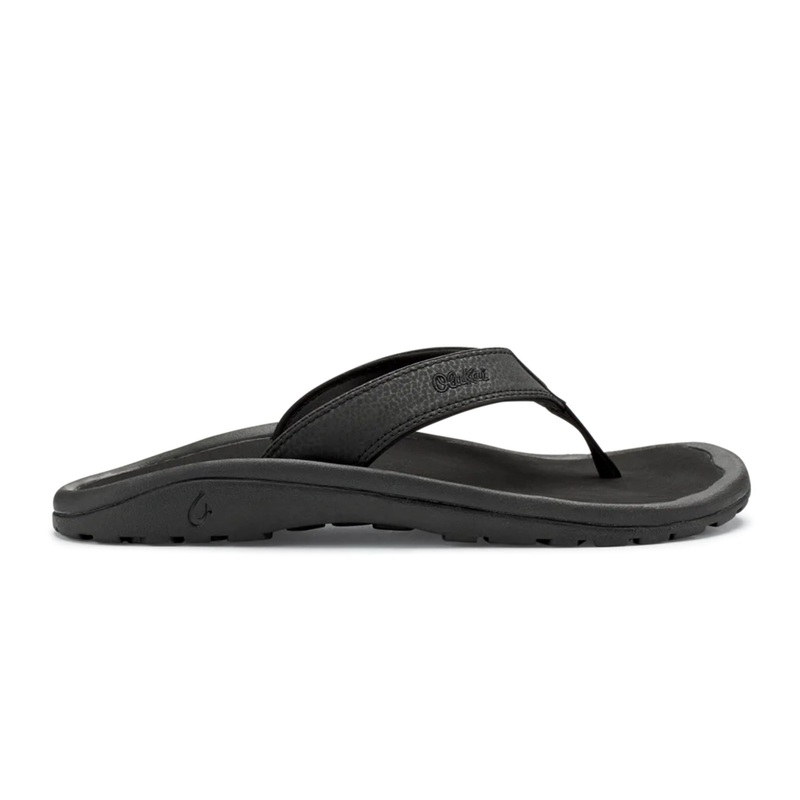 Olukai Ohana Mens 10 BLACK / BLACK