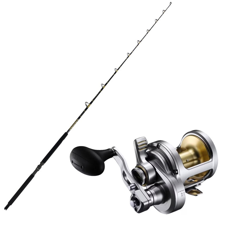 Shimano Talica 16IIA with CHAOS KC 20-40 7FT Composite Rod Combo CHAOS Gold