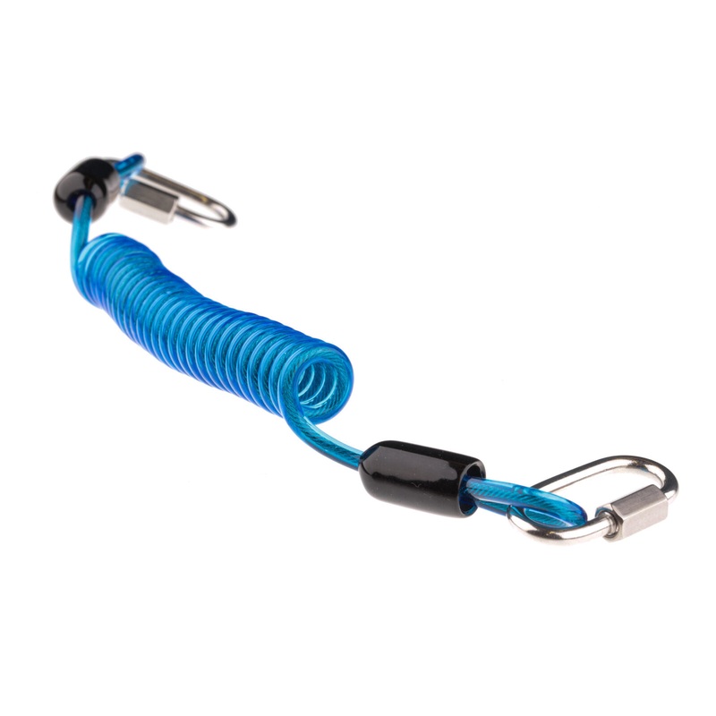 Toit TOIT08 Tools Blue Coil Tether Lanyard