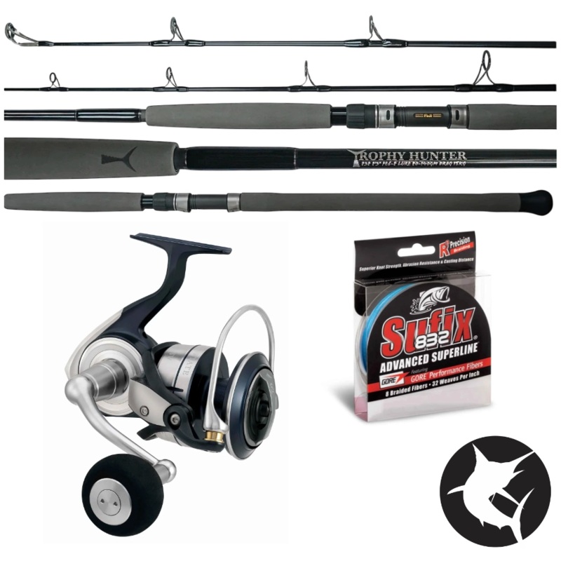 Trophy Hunter Tuna Combo – Topwater 838 / Certate SW 14000