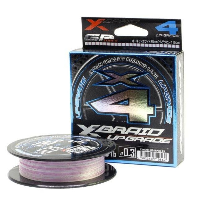 XBraid (YGK) Upgrade X4 100m #0.4/0.104mm (8lb / 3.63kg)