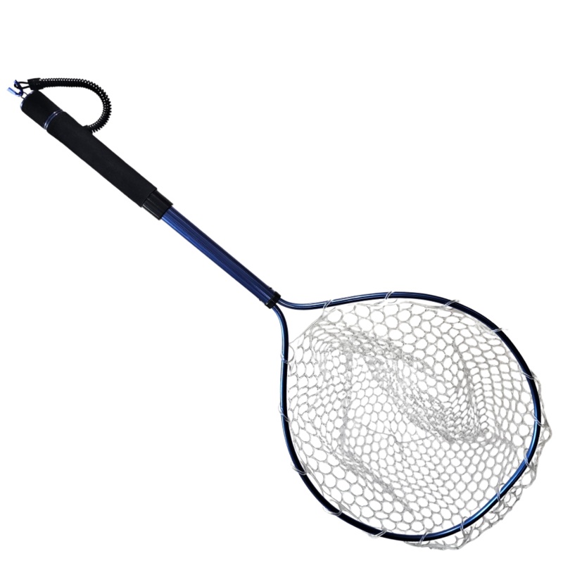 Boss Fly Fishing Net Magnetic Clip BLUE