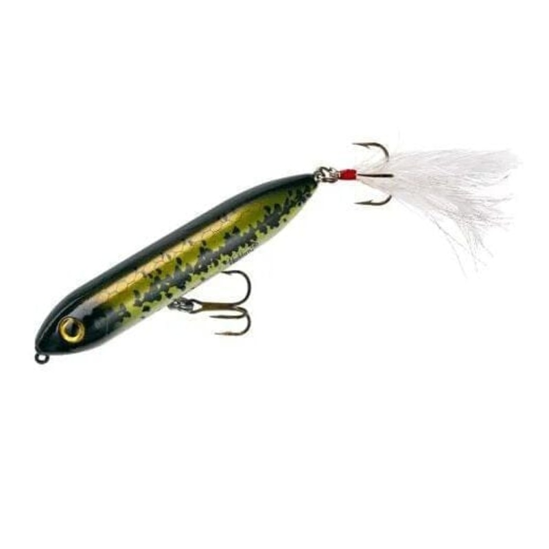 Heddon Feather Super Spook Jr Baby Bass