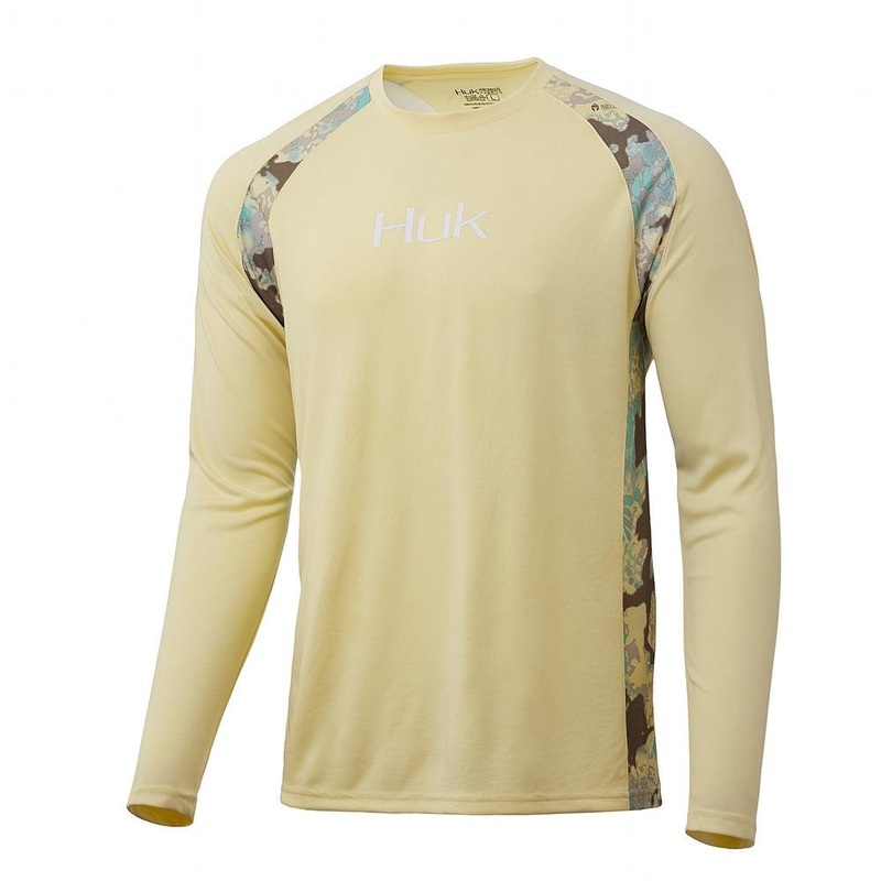 HUK Performance Fishing Kryptek Strike Long Sleeve Kryptek Obskura Sundarban Small