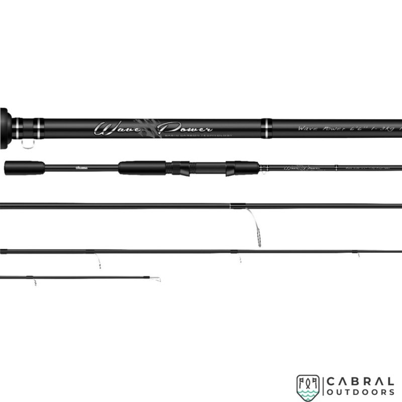 Okuma Wavepower 7ft-8ft Spinning Rod 7ft