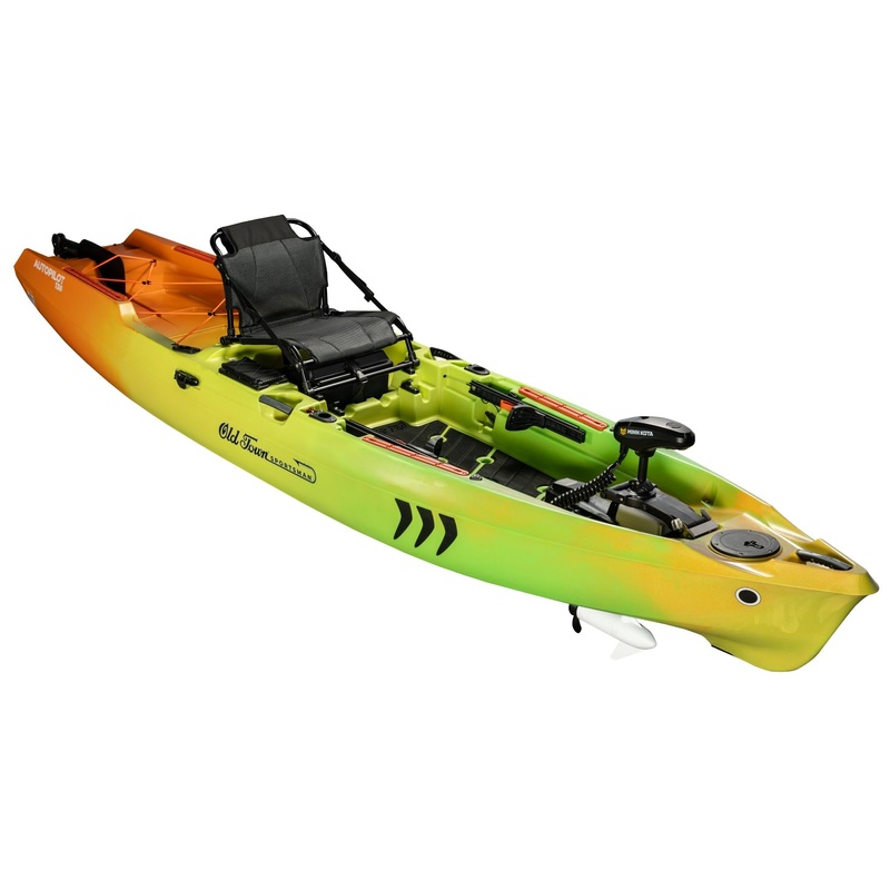 Old Town Limited Edition Fire Tiger Sportsman AutoPilot 136 Kayak Fire Tiger