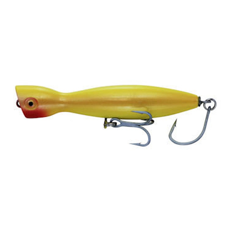 Super Strike PP4 Little Neck Popper Lures All Yellow 1oz
