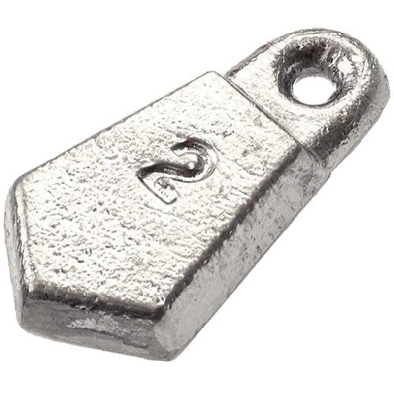 Flat Bank Lead Sinker 6oz