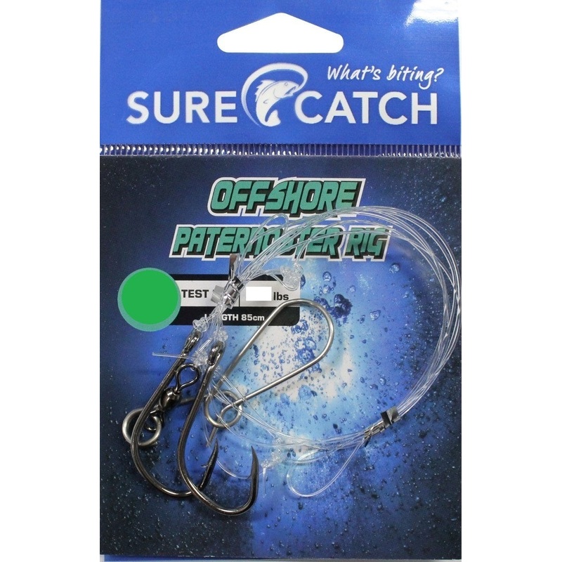 Sure Catch Pre-Tied Paternoster Offshore Fishing Rig 100lb 4/0
