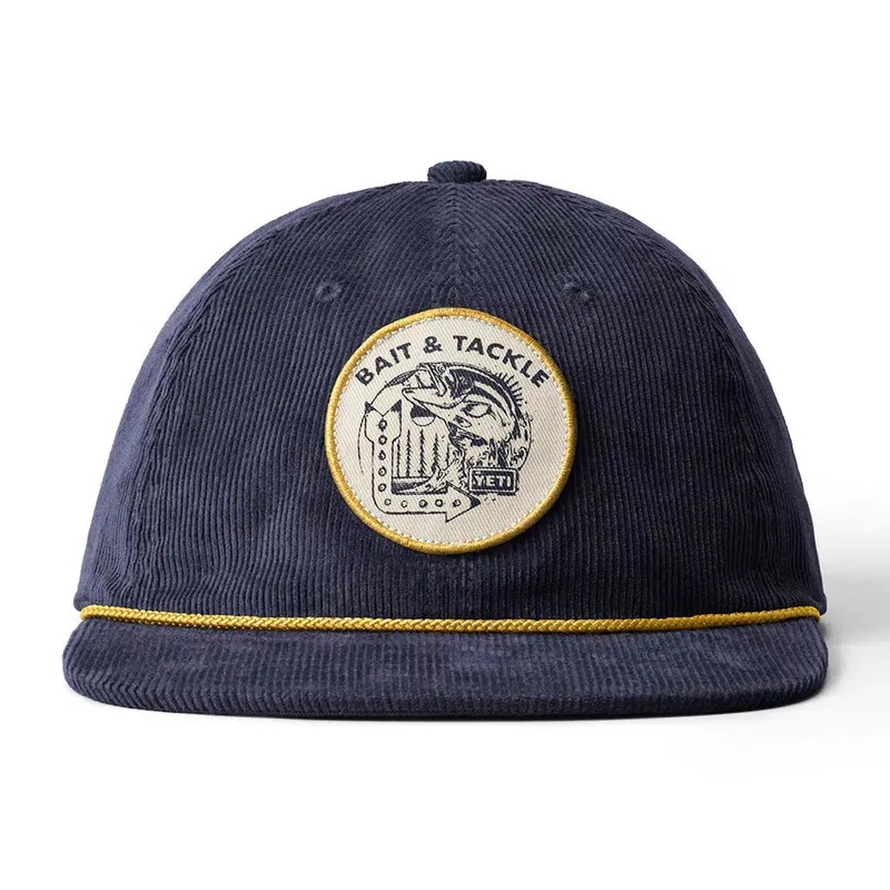 Yeti Bait & Tackle Rope Hat Navy Navy