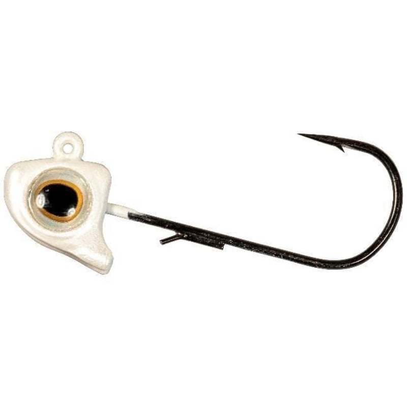 Z Man Finesse Eyez Jig Heads Pearl 1/8 1/0