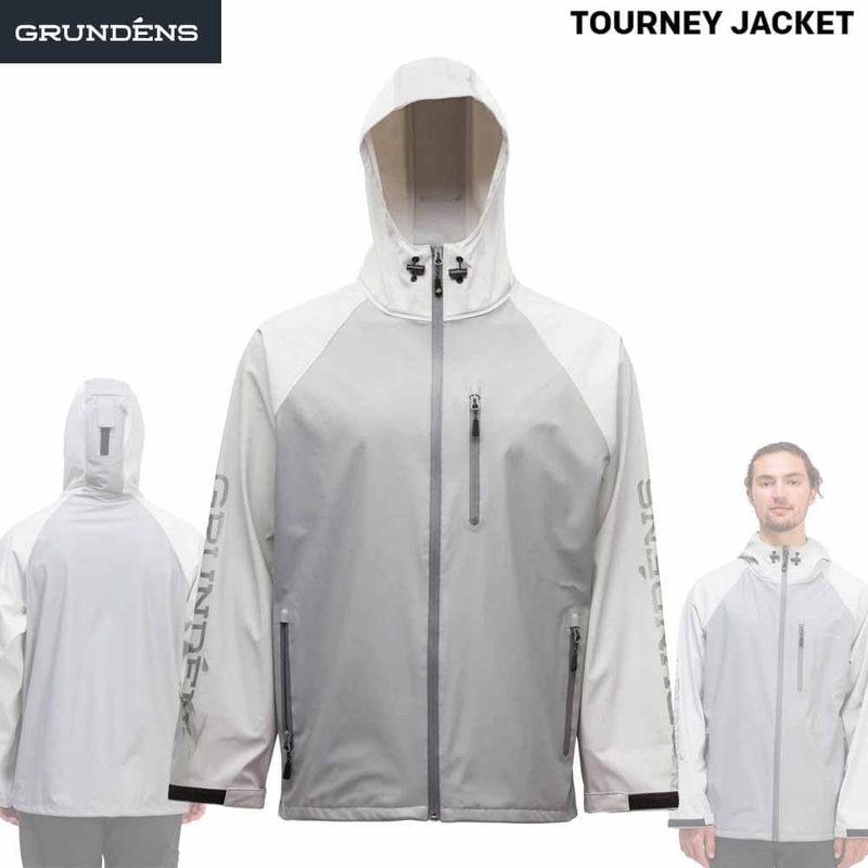 Grundens Tourney Jacket GREY MIST LARGE