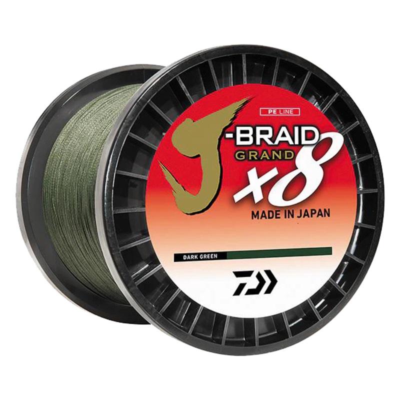 J-Braid Grand X8 – Dark Green 10lb 150yds