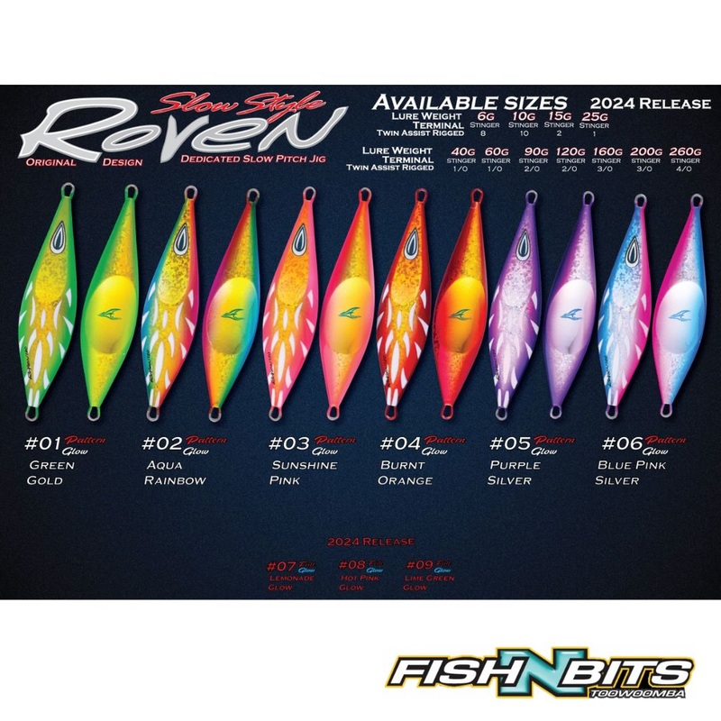 Ocean Legacy – Roven Jig Rigged 60g #1 Green Gold