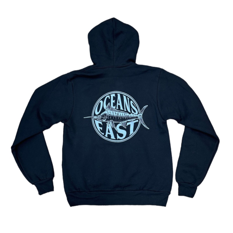 Oceans East Smoked Marlin Hoodie BLACK SMALL