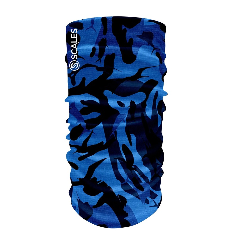 SCALES Frigate Camo Face Wrap Frigate Blue Camo