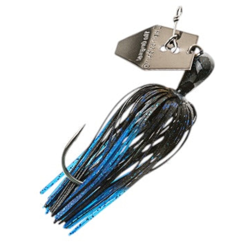 Z-Man Chatterbait Elite 3/8 oz Black / Blue