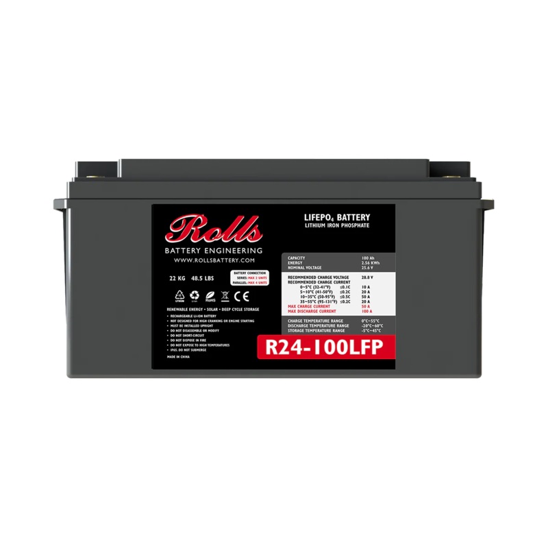 24V 100AH LIFEPO BATTERY