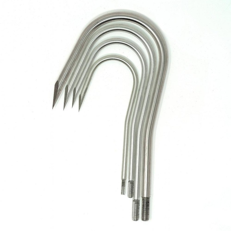 American Tackle 316SS Gaff Hooks with Chisel Point 2″