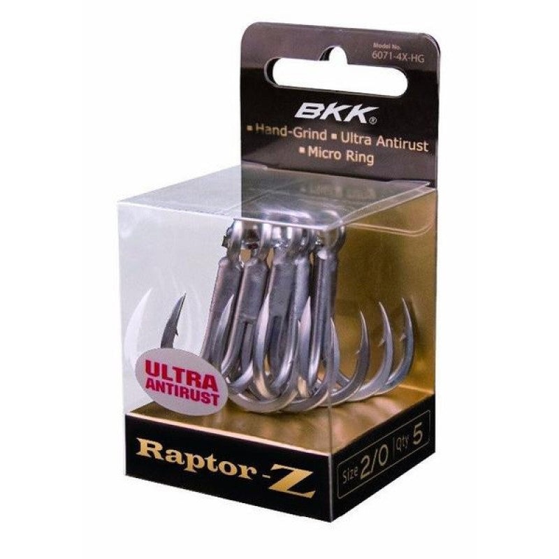 BKK Raptor Z Treble Hook 4x 8