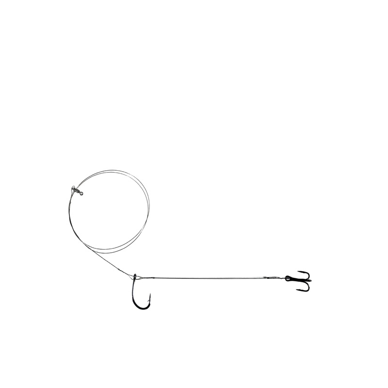 Dogfish Kingfish Rigs (single stinger) Small Cable Single