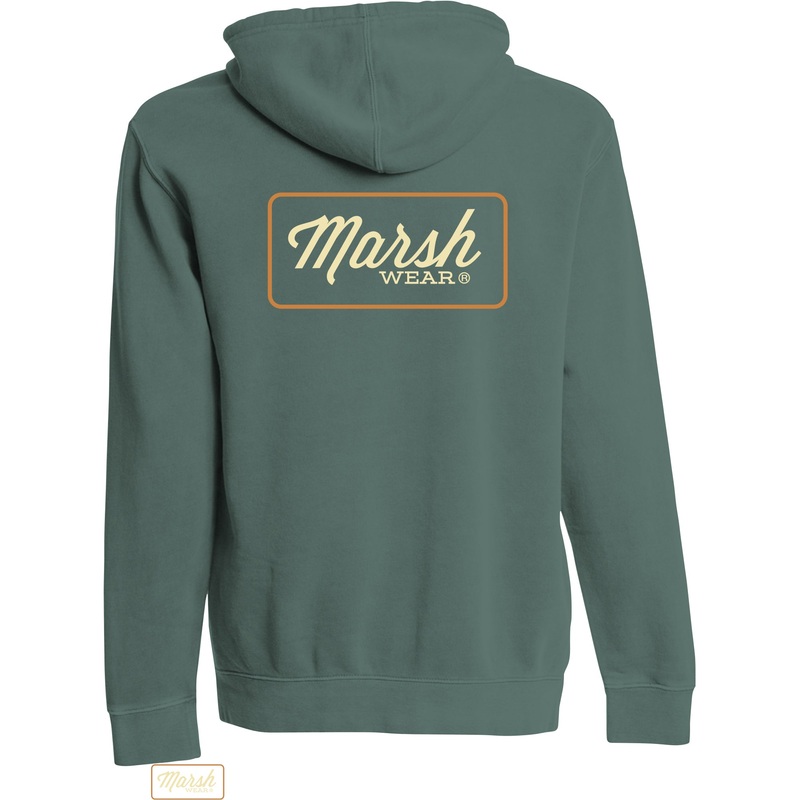 Marsh Wear Youth Script PO Hoodie Alpine Green Large