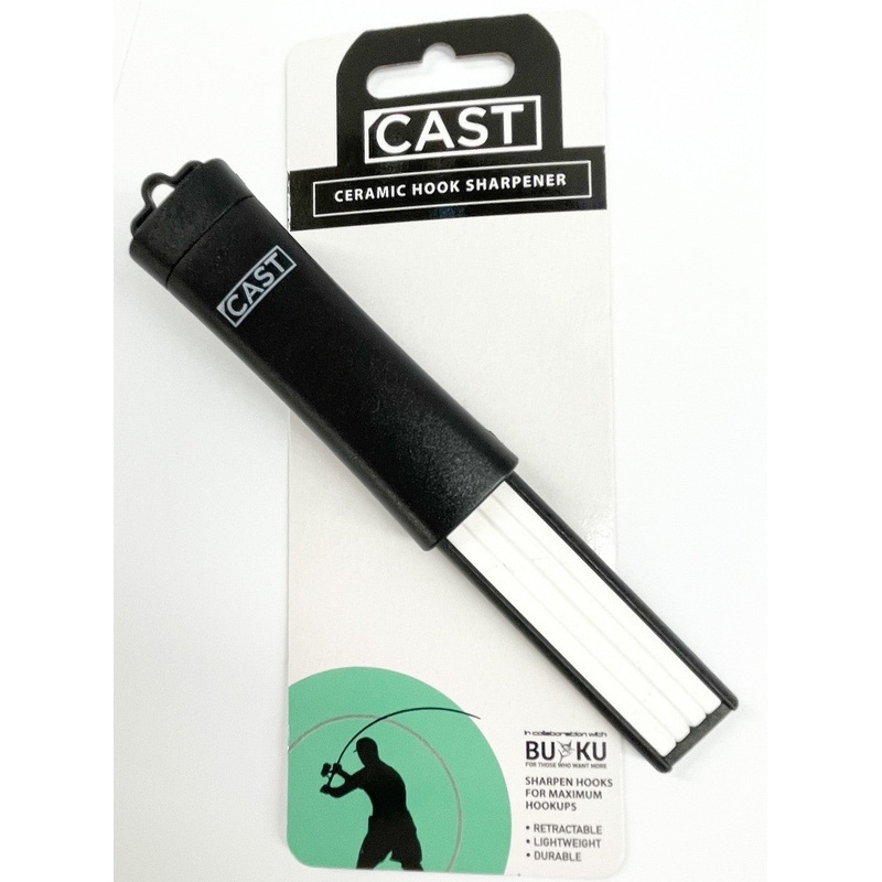 Buku Cast Retractable Ceramic Hook Sharpener