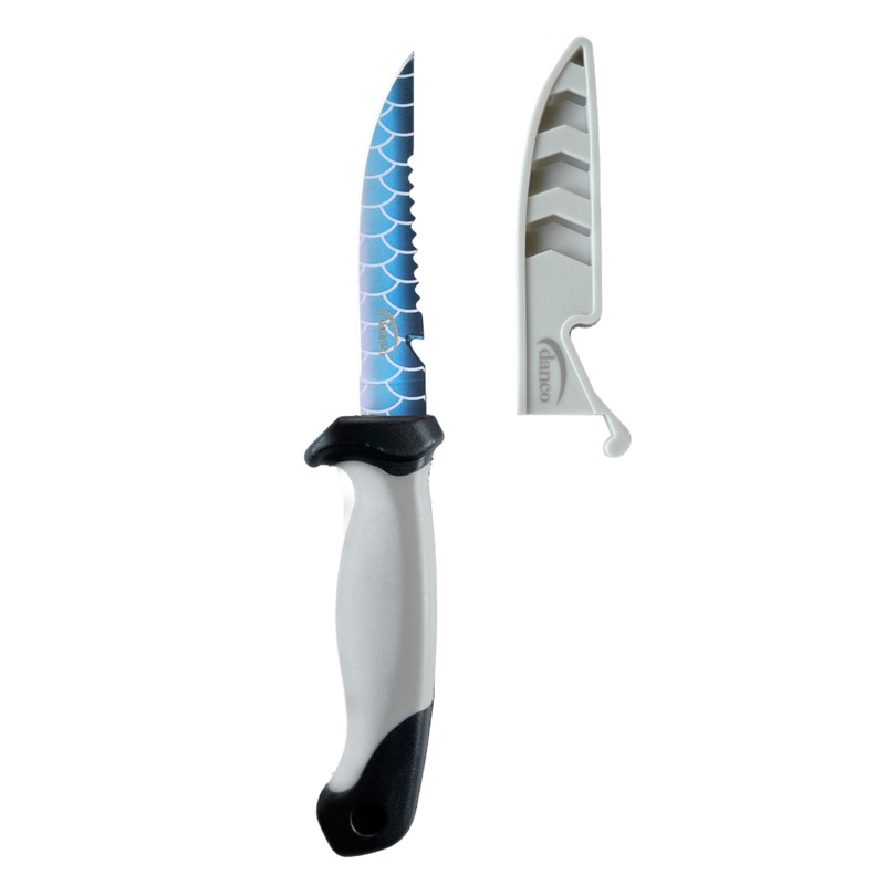 DANCO Tournament Series 4″ Tarpon Bait Knife with Molded Sheath
