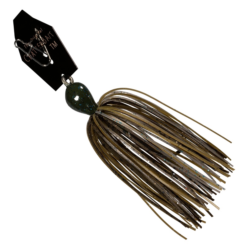 Z-Man Big Blade Chatterbait 1/2oz Green Pumpkin Candy