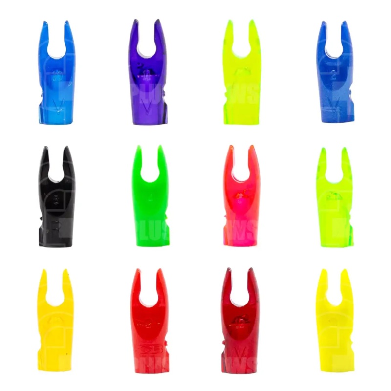 Bohning Blazer Pin Nock Standard Throat 12pk STANDARD CLEAR