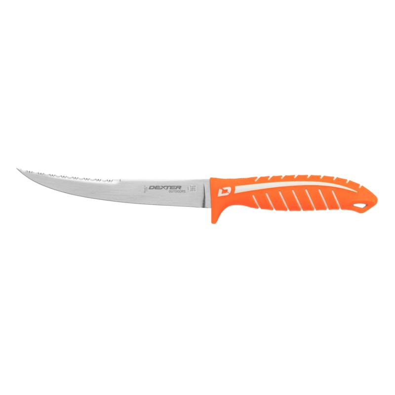 Dexter Outdoors Dextreme Dual Edge Flexible Fillet Knife With Sheath 7 Inch